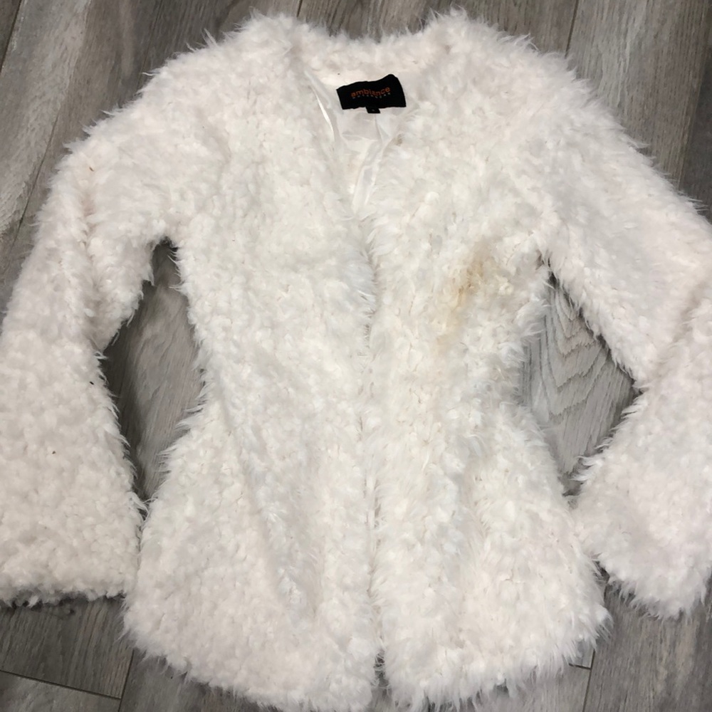 Faux fur jacket